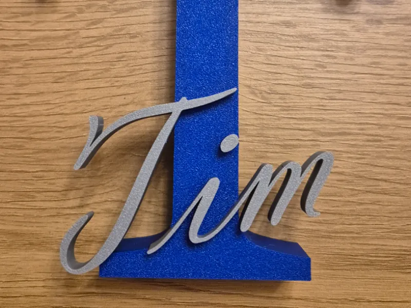 Schriftzug Tim