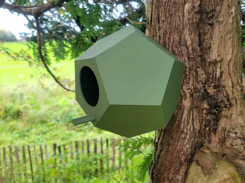 Geometric Birdhouse