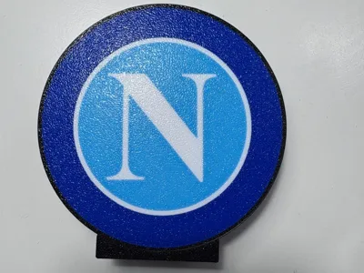 SSC Napoli Logo Lamp