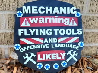 mechanic sign