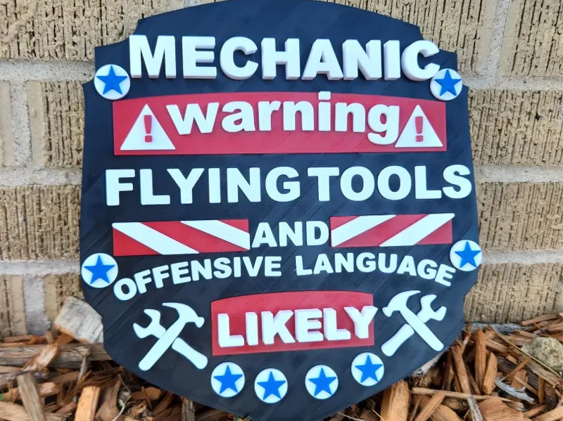 mechanic sign 