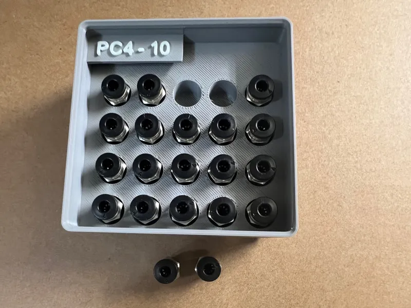 PC4-10 Valve Container with Label