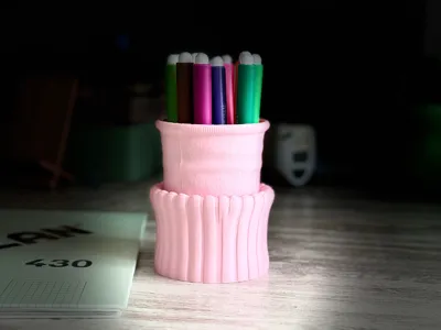 Christmas Sock/Scarf Planter & Pen Holder