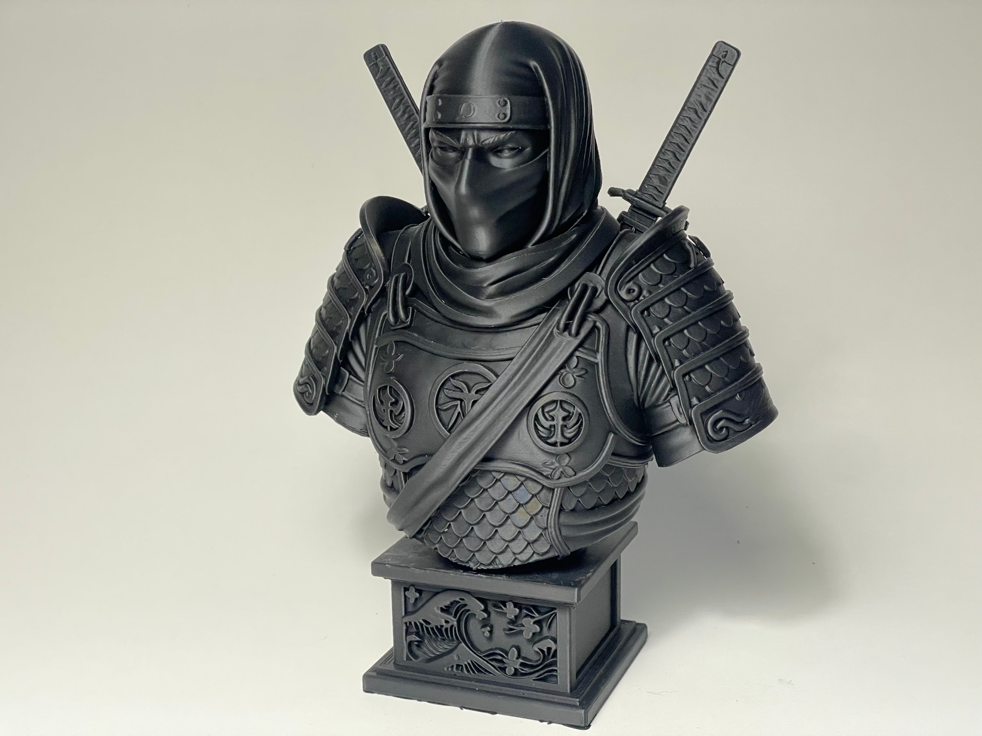 Shadow Blade – Ninja Warrior Bust — free 3D print STL file