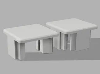 2020 AluxProfile compatible Cover 4 or 2 slot