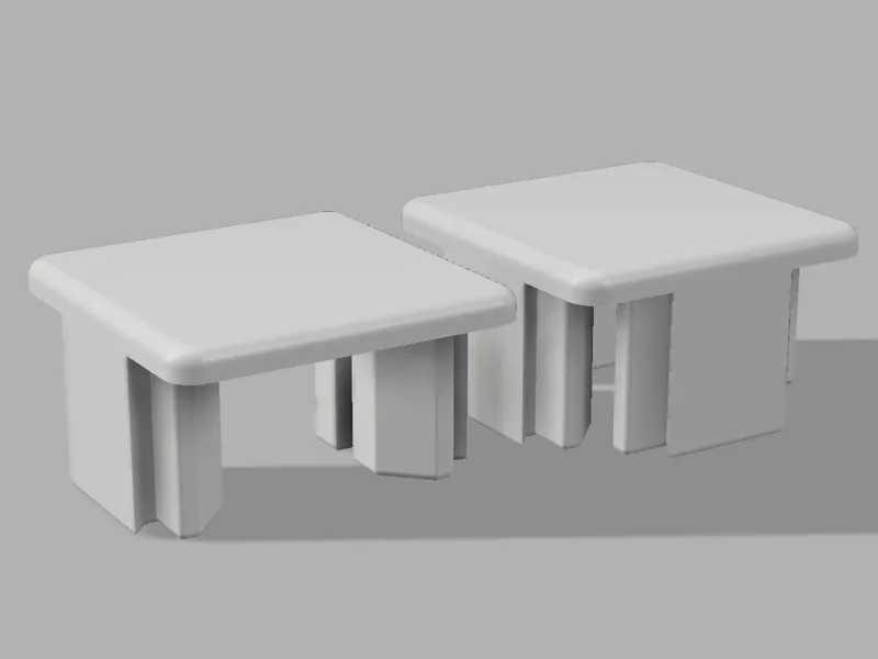 2020 AluxProfile compatible Cover 4 or 2 slot