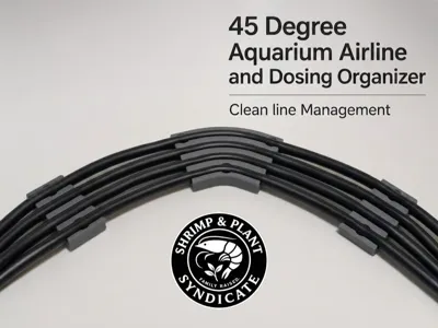 45 Degree Aquarium Airline and Dosing Organizer