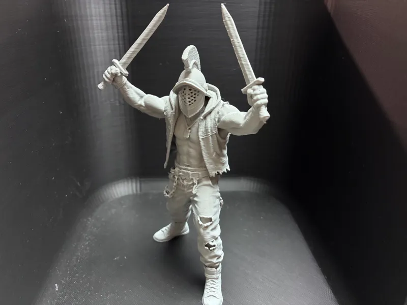 Urban Gladiator Dual Blades – Moderne Kriegerfigur