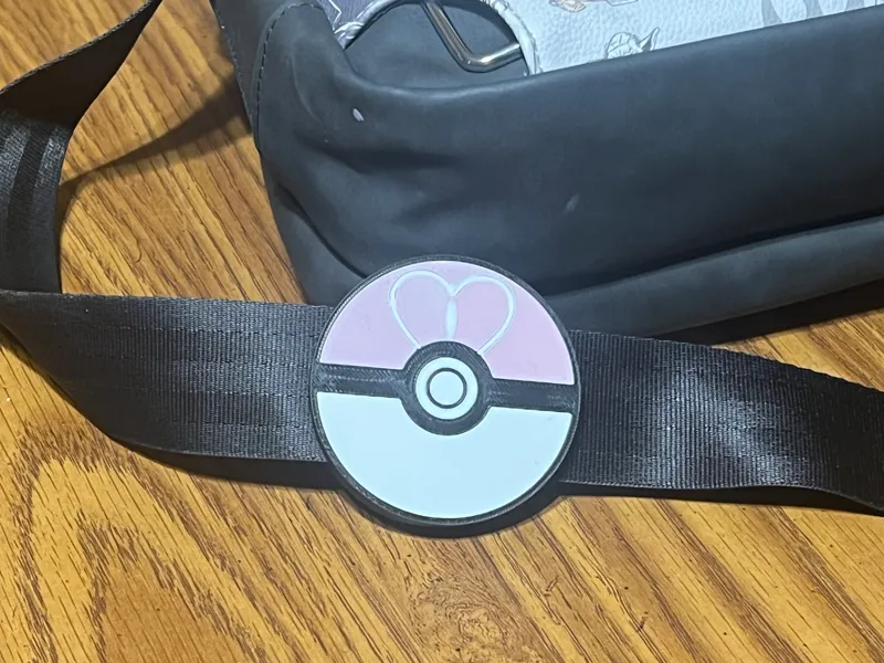 Love Ball Poke Ball Bag Strap Charm