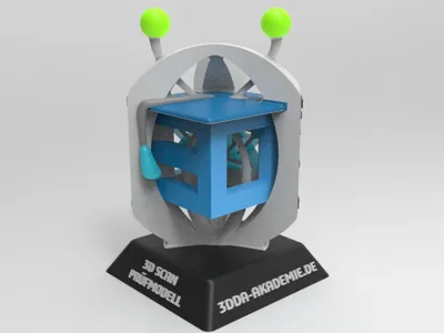 3DDA-Akademie.de 3D Scan Test Model