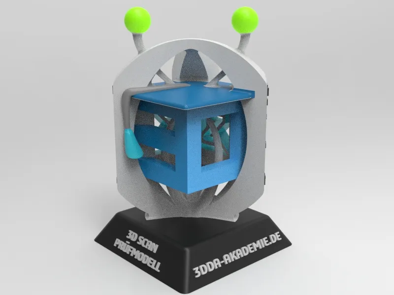3DDA-Akademie.de 3D Scan Prüfmodell