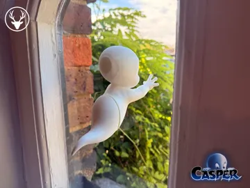 Adorno temático: Casper – Ghost Through the Window — vista de referencia 4