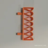 SKADIS Edition Universal Cable Holder 8 clips horizontal