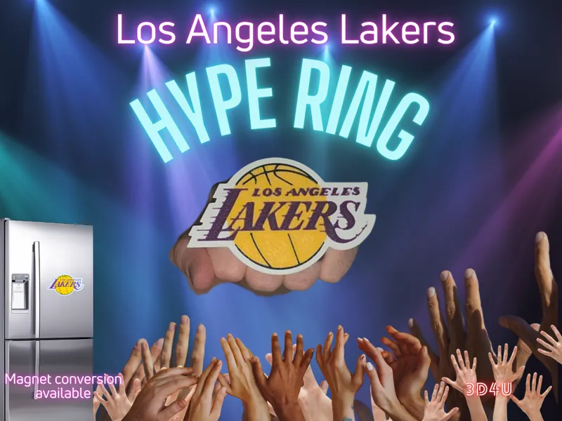 LA Lakers Hype Ring