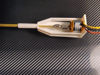 Brushless motor tilt mount RC boat propeller shaft