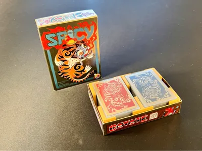 Spicy Card Game Insert (Sleeved Cards)