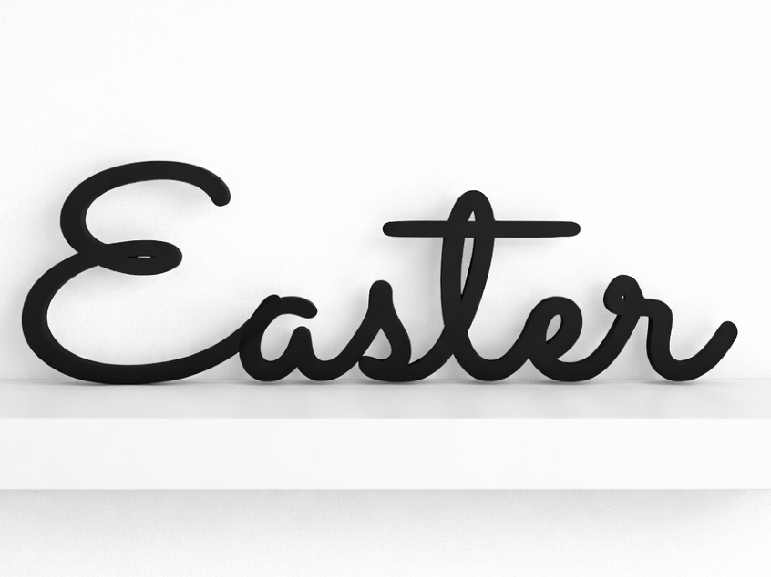 Modern Easter Decor Stand