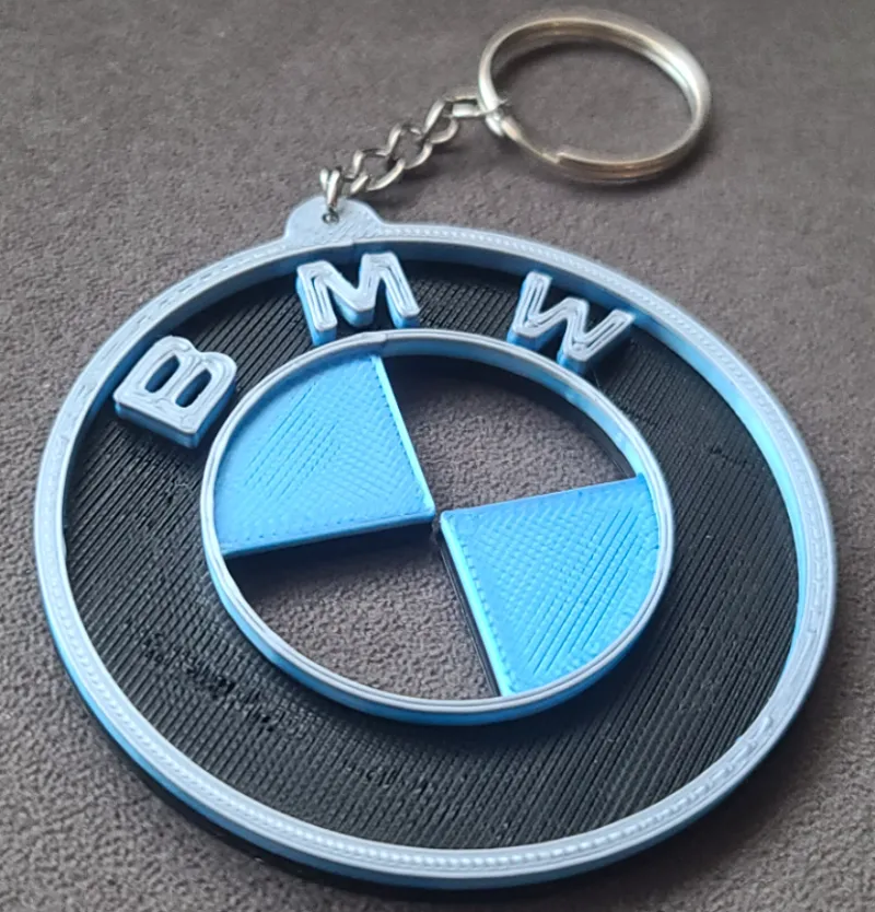 BMW logo 3 color on any printer NO AMS REQUIRED 