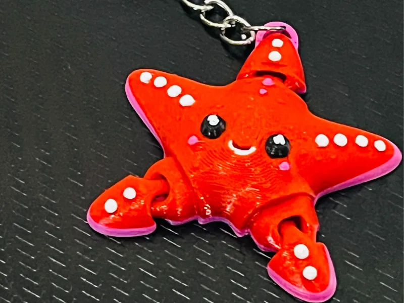 Eco Toy - Stilla Key Chain (Starfish)
