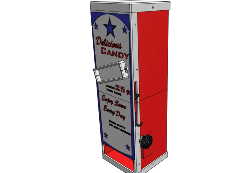 Star / Veri-vend style candy bar vending machine