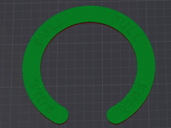 Large gas bottle collar