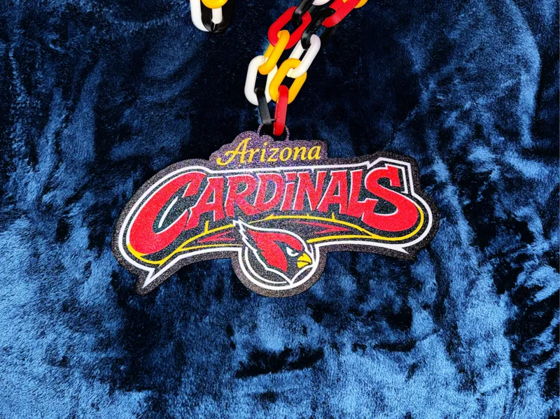 Arizona Cardinals Oversized Necklace