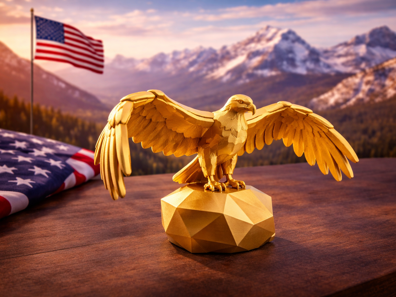 Golden Eagle Decor