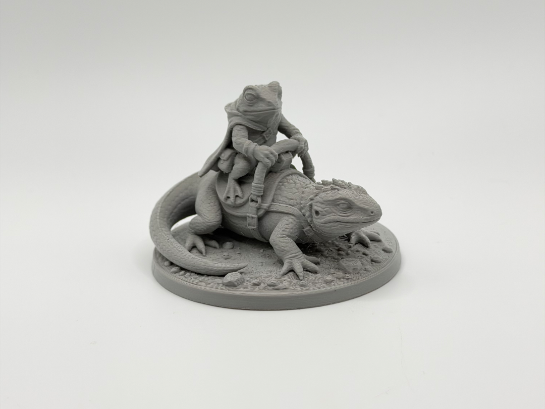 Boghopper Raider – Frog Rogue Rider DnD Miniature