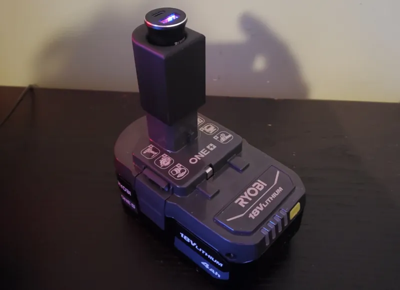 Ryobi 18V to 12V Automotive / Cigarette Adapter