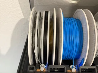 4 Spools with Filament Clip