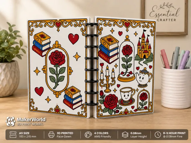 A5 Fairy Tale Notebook Cover