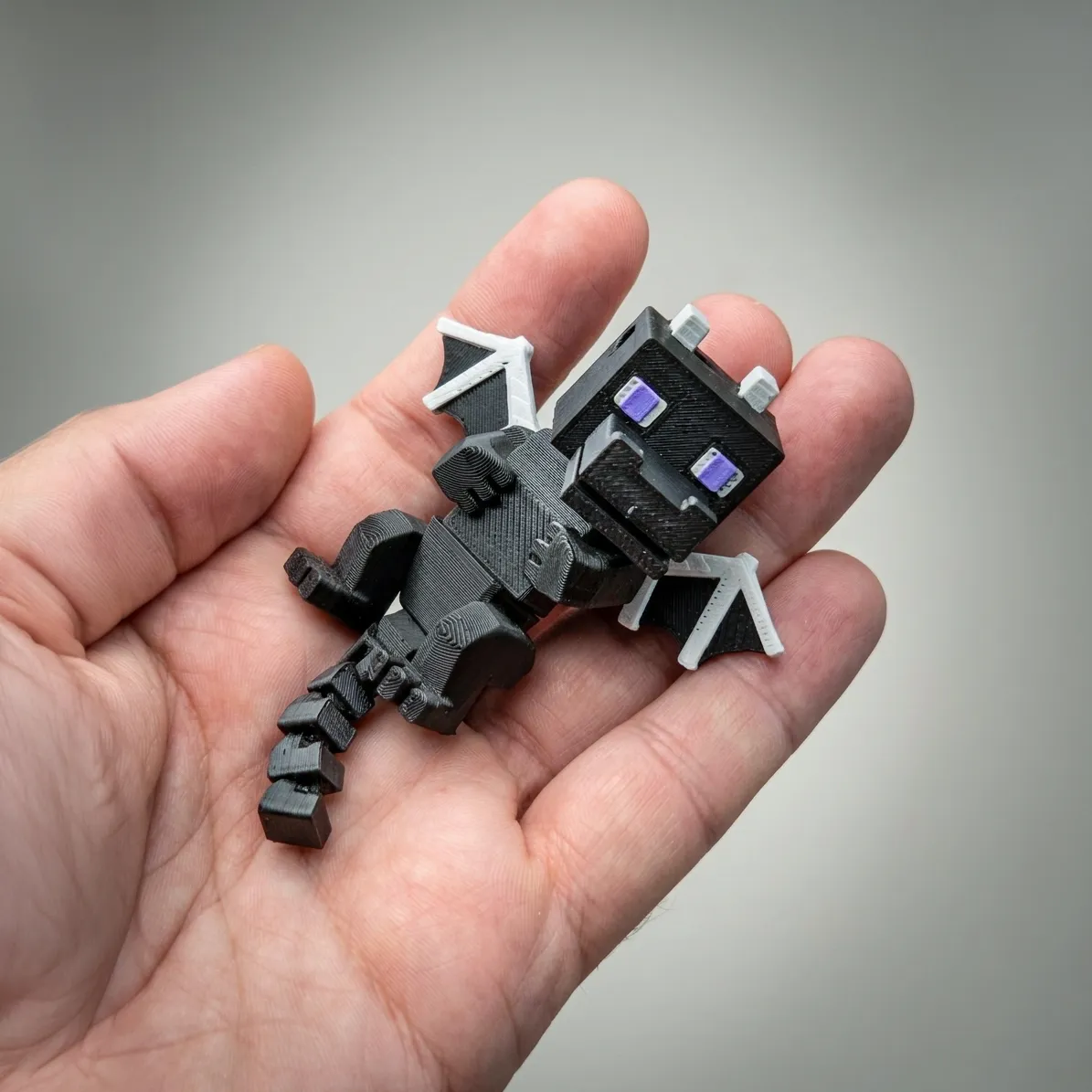 Cute Articulated Ender Dragon (Minecraft) view 2