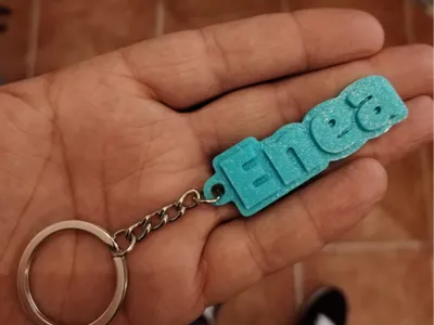 Enea Name Keychain