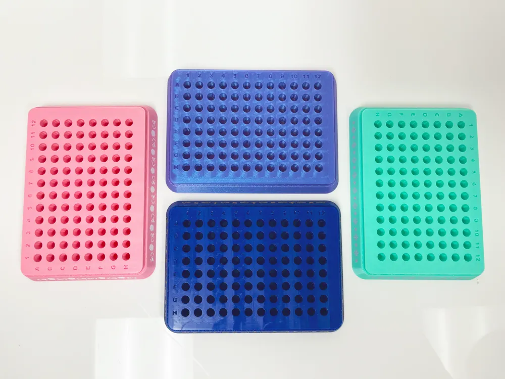 Capsulati Rack Model PCR Tube Racks (Multiple Designs + Lid) - Free 3D Print Model - MakerWorld