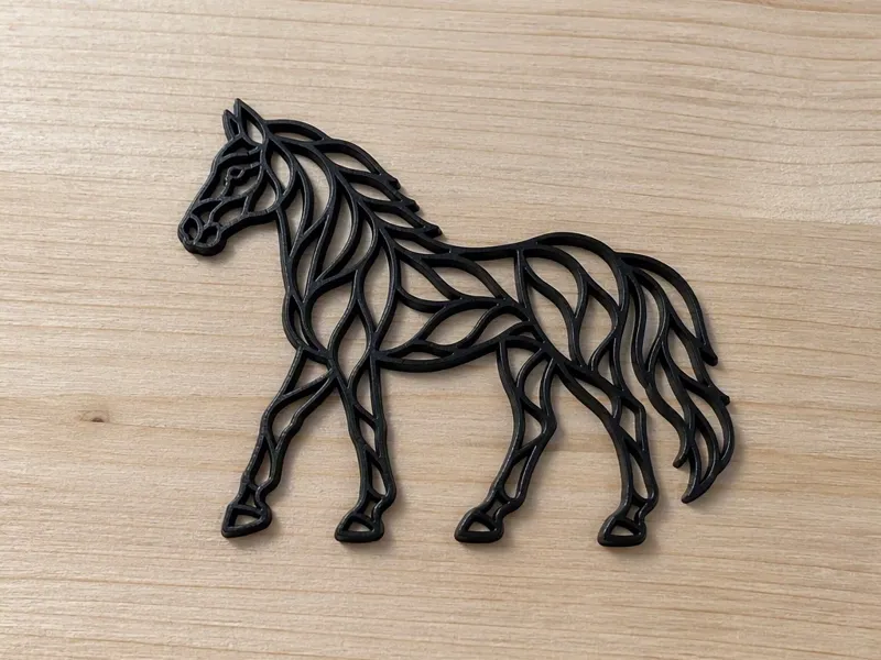 Elegant Line Animal Series - #28 Horse