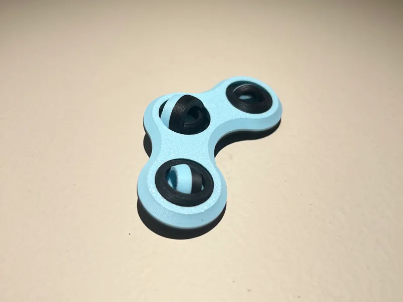Triple Ring Fidget – Quiet & Smooth