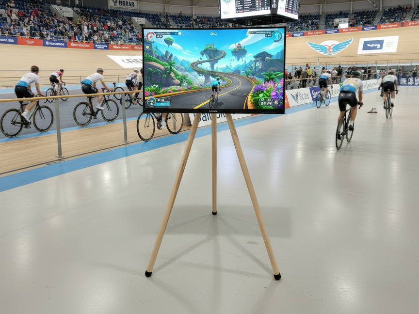 Screen Mount for Zwifttisch - when using 35mm legs