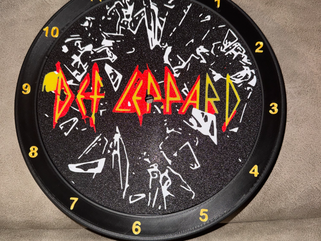 Def Leppard clock