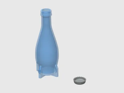 Nuka Cola (Lid & Bottle) - (Quantum)