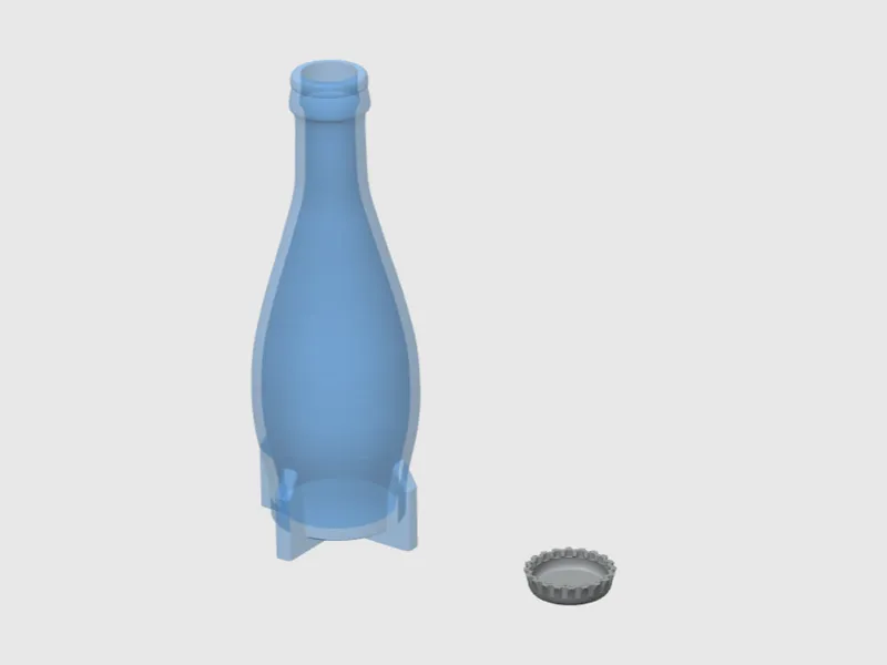 Nuka Cola (Lid & Bottle) - (Quantum)