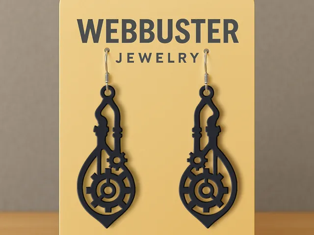 Engineering-Elegance Earrings