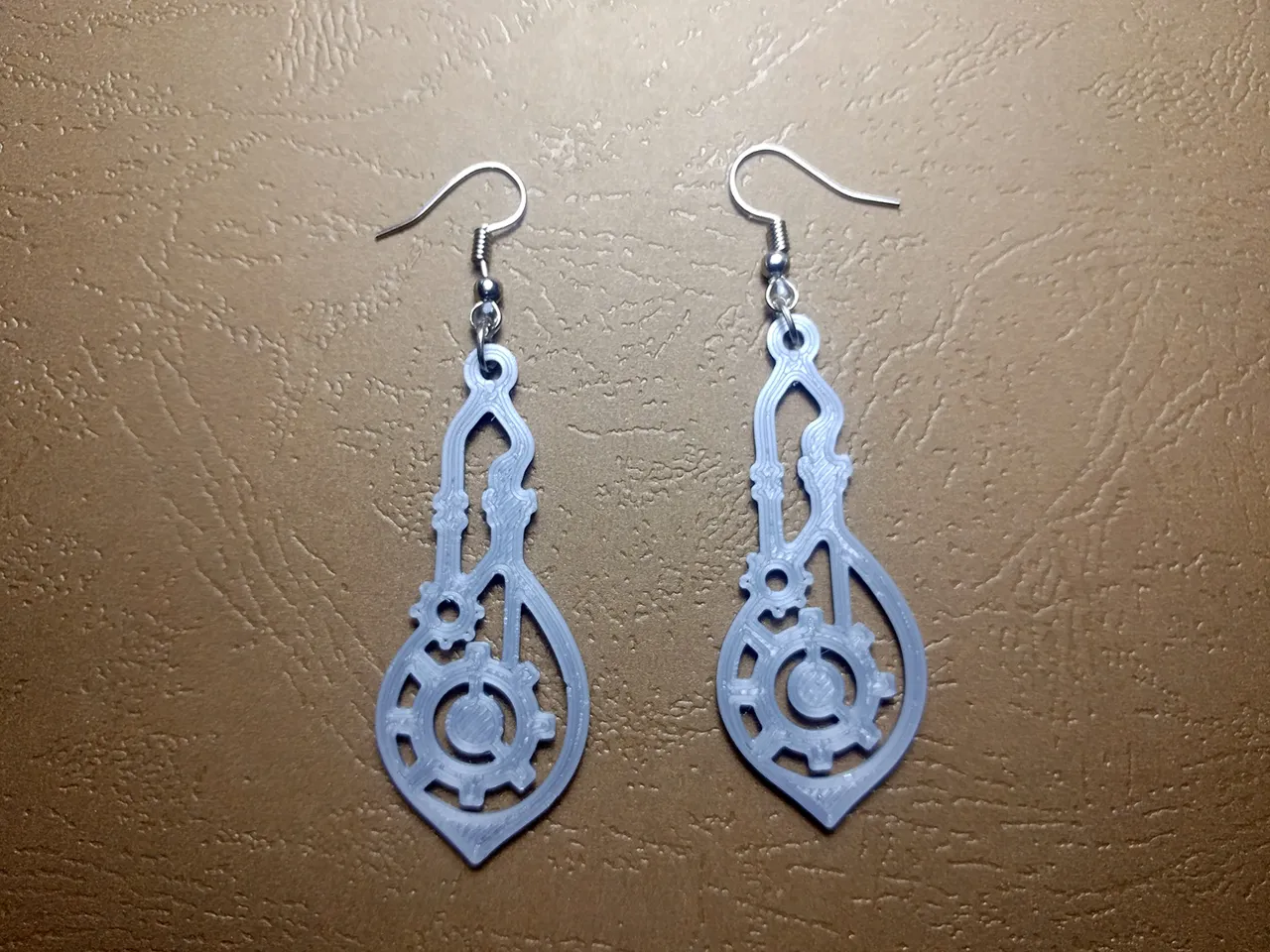 Engineering-Elegance Earrings view 2