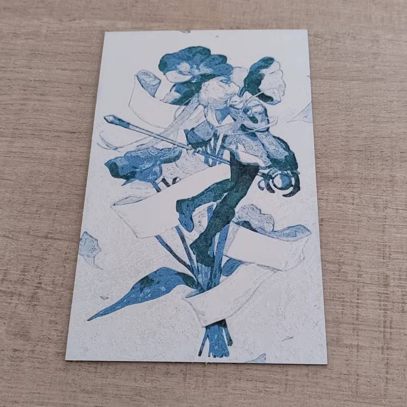 Frieren Hueforge blue roses