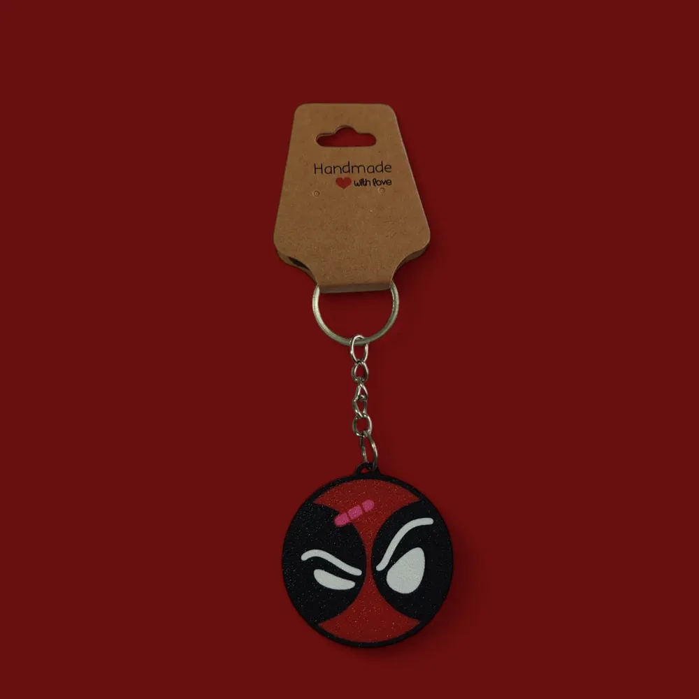 Band-Aided Deadpool Keychain by MakerPeace 3D - MakerWorld