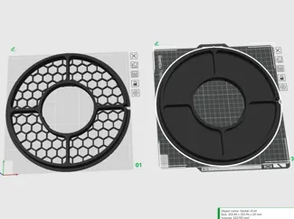 Hydroponic IKEA NYPON-24cm Hexagon