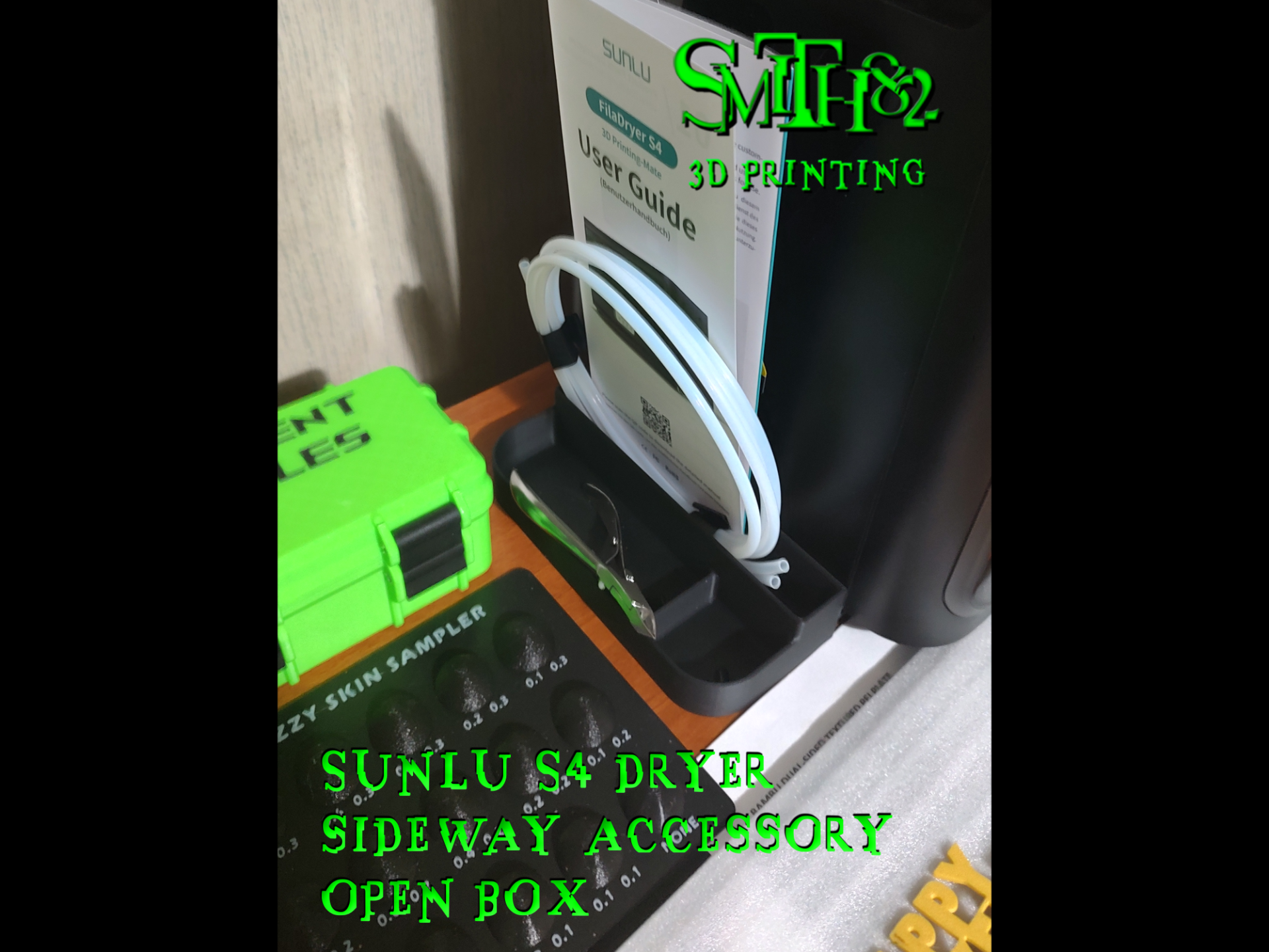 Sunlu S4 dryer sideway accessory open box