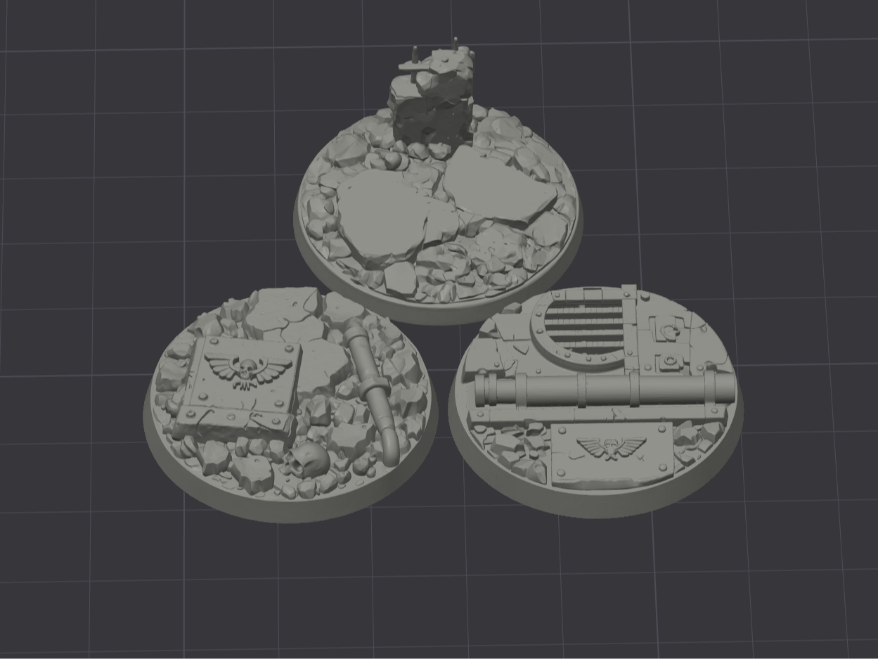 Ruined Battlefield Bases 