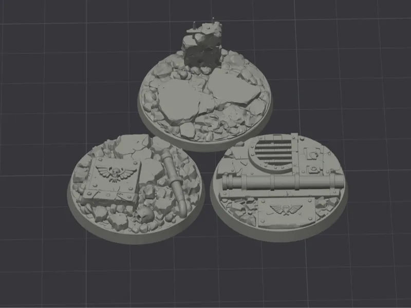 Ruined Battlefield Bases 