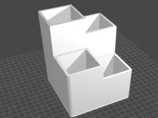 Japanese style desk stationary holder / organiser