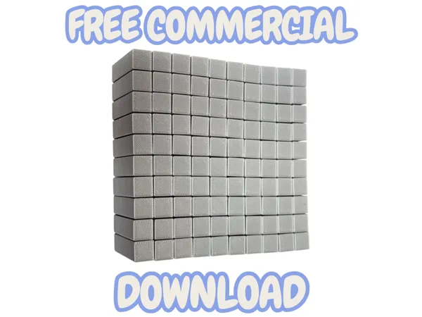 Cube fidget 10 x 10